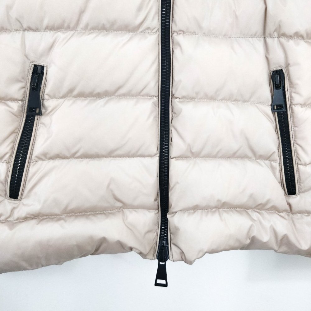 Moncler Cintrat Fur-Trimmed Hooded Puffer Coat - Picture 4 of 16